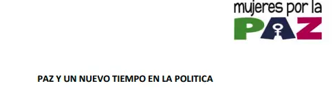 Paz y un nuevo tiempo en la política