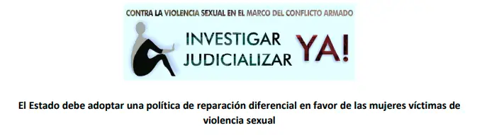 Reparación diferencial para mujeres víctimas de violencia